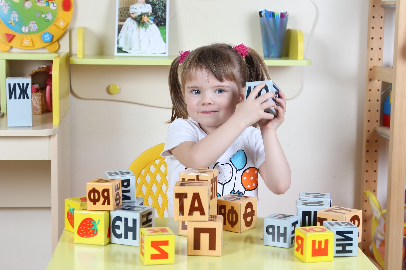 дети учат буквы