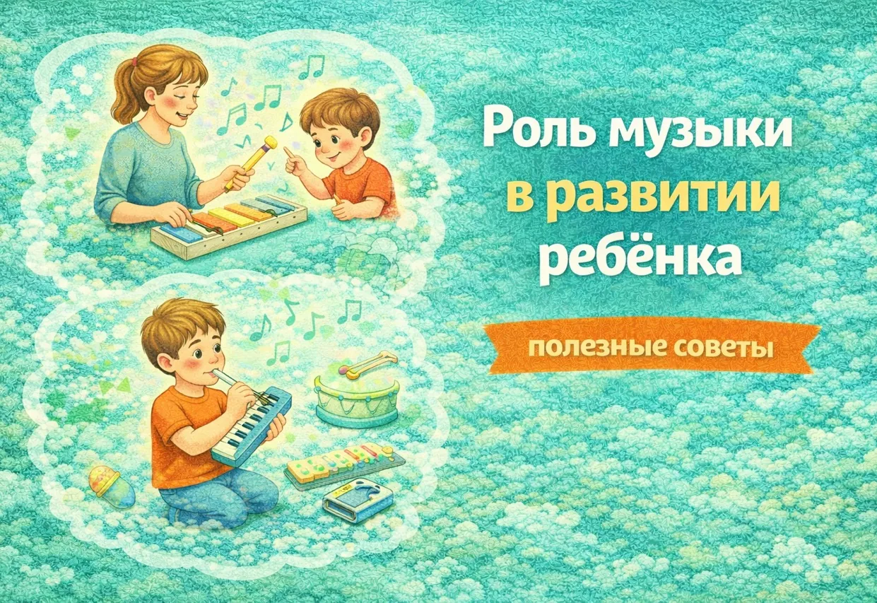 Роль музыки в развитии ребёнка