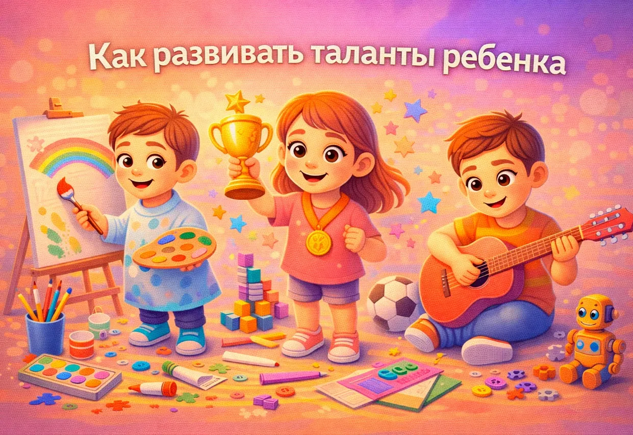 Как развивать таланты ребёнка