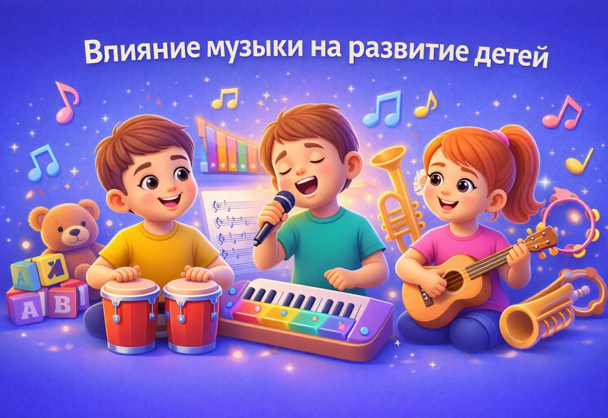 Влияние музыки на развитие детей