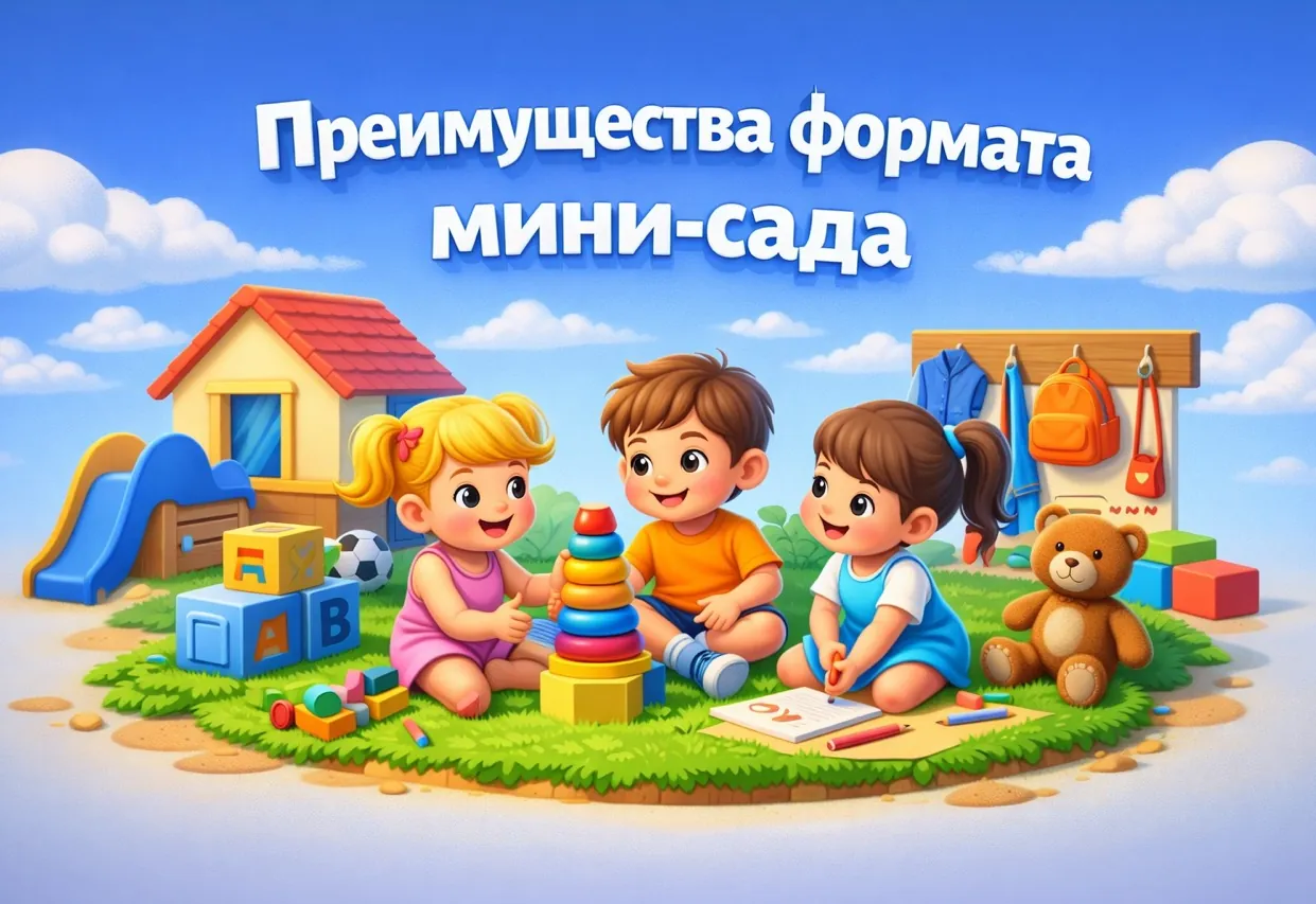 Преимущества формата мини-сада